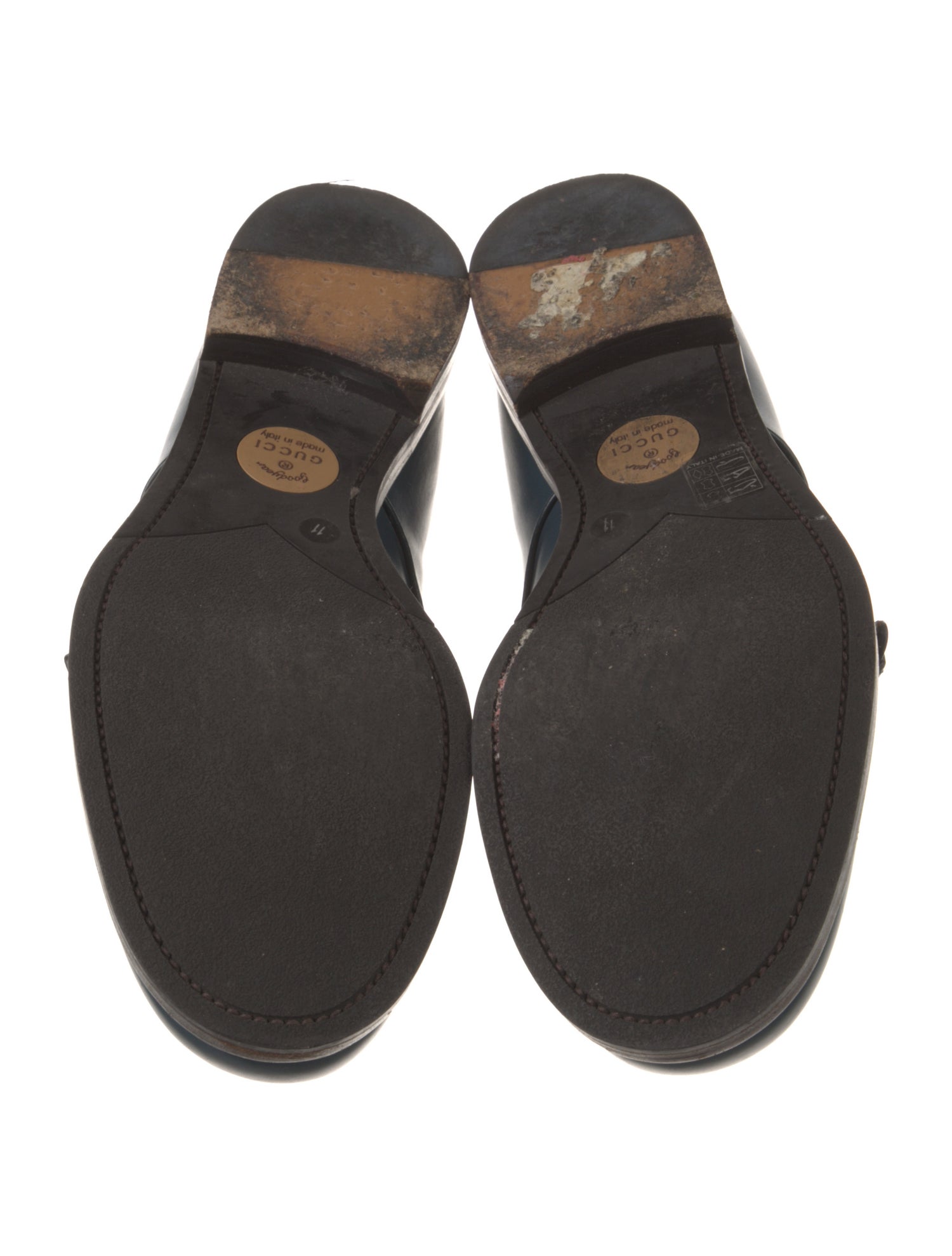 Gucci Leather Monk Straps